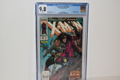 Uncanny X-Men #266 cgc 9.8 First Full Appearance of Gambit