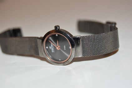 Grenen Denmark Slim Watch Mesh Band ss steel works great!!!