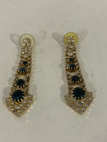 Vintage rhine stone  Earrings