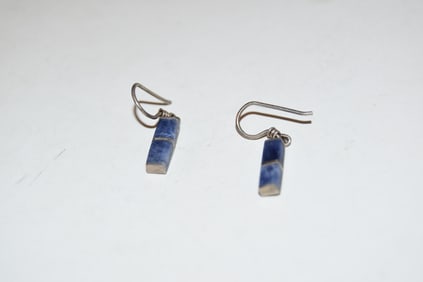 Vintage Sterling Silver 950 Earrings