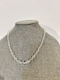 Vintage Beaded crystal Necklace