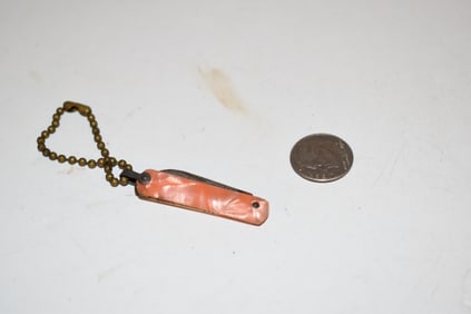 Vintage pocket knife fob