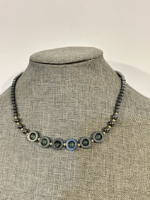 Vintage Beaded Hematite