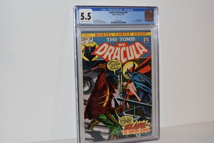 Vintage Comic Book The Tomb of Dracular #10 CGC 5.5