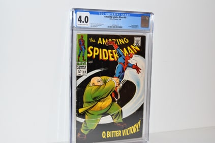 Vintage Comic Book Amazing Spider-man #60 CGC 4.0