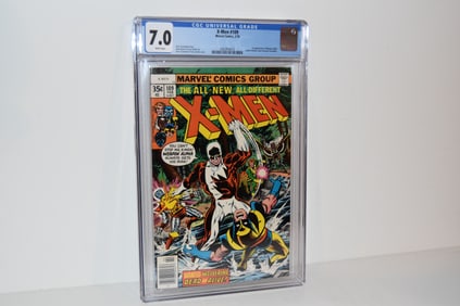 Vintage Comic Book X-Men #109  CGC 7.0 newsstand