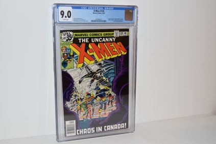 Vintage Comic Book X-Men #120  CGC 9.0 newsstand