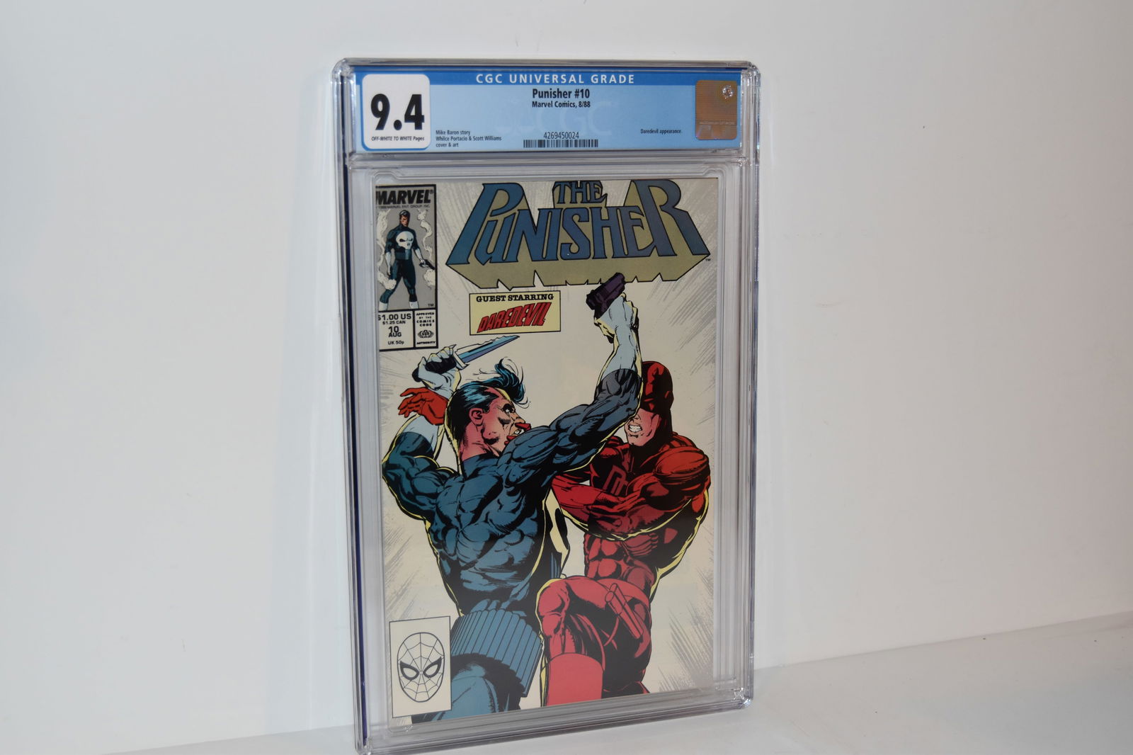 Vintage Comic Book The Punisher #10 CGC 9.4 (1 of 2)