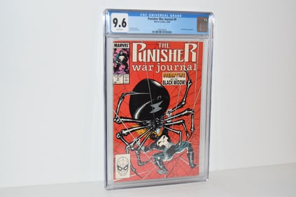 Vintage Comic Book The Punisher #9 CGC 9.6 War Journal