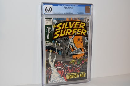 Vintage Comic Book Silver Surfer #13 CGC 6.0