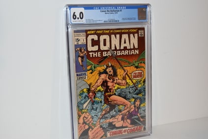 Vintage Comic Book Conan the Barbarian #1 CGC 6.0