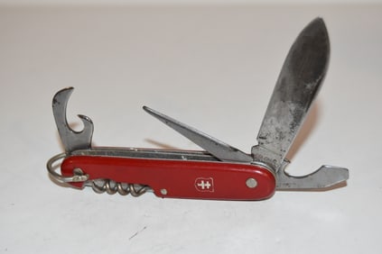 vintage Pocket Knife colonial USA pocket knife CAMPER Multi Tool