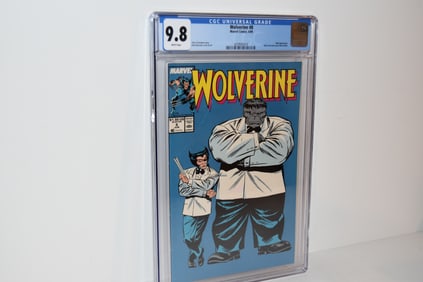 Vintage Comic Book Wolverine #8 CGC 9.8 1989