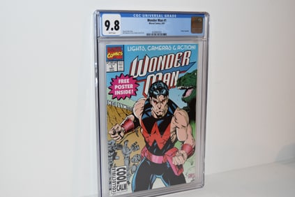 Vintage Comic Book Wonder Man #1 CGC 9.8