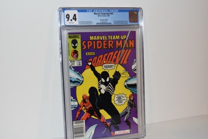 Vintage Comic Book Marvel Teamup #141 CGC 9.4 newstand