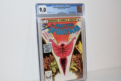Vintage Comic Book Amazing Spiderman Annual #16 CGC 9.0