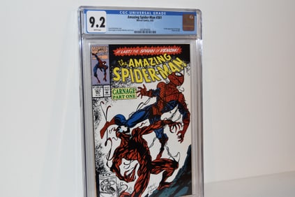 Vintage Comic Book Amazing Spider-Man #361 CGC 9.2