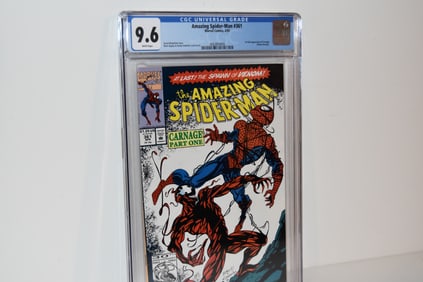 Vintage Comic Book Amazing Spider-Man #361 CGC 9.6