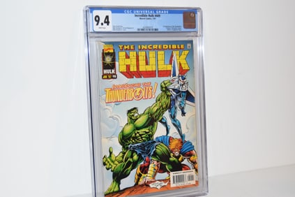 Vintage Comic Book Incredible Hulk #449 CGC 9.4