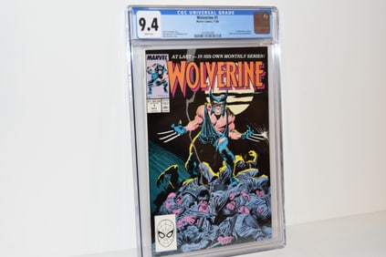 Vintage Comic Book Wolverine #1 CGC 9.4