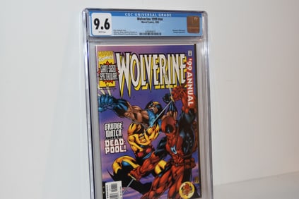 Vintage Comic Book Wolverine #1999 Annual CGC 9.6