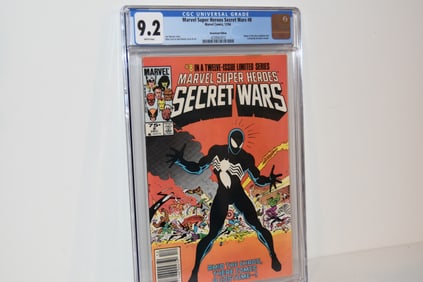 Vintage Comic Book Secret Wars #8 CGC 9.2 News Stand