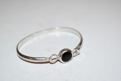 Vintage Sterling Silver mexico Bracelet 6"