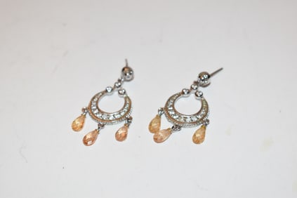 Vintage Sterling Silver tasle Earrings