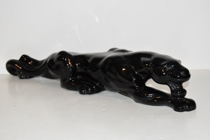 Vintage Ceramic long Puma cat