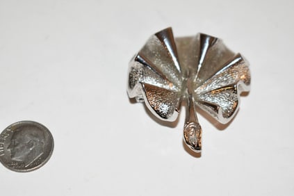 Vintage Sarah Cov Silver Brooch