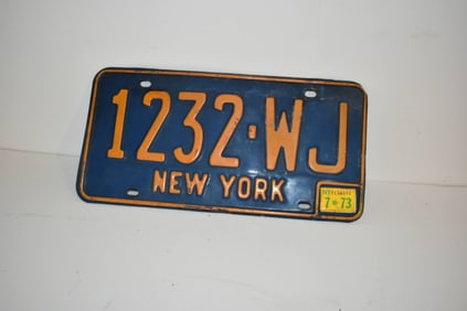 Vintage License Plates