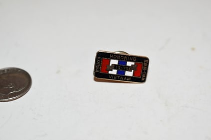 vintage military pin