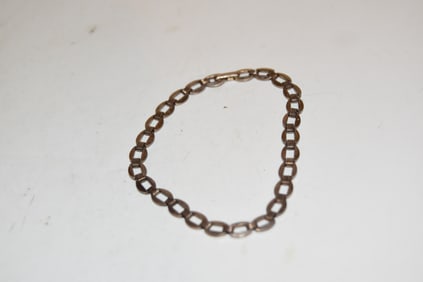 Vintage Sterling Silver Bracelet 5"