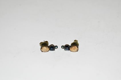 Vintage Stone Rhinestone Sorrelli Stud Earrings