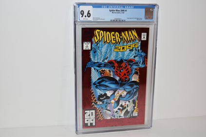 Spiderman 2099 # 1 CGC 9.6 NM+ 1992 (Origin of Spider-man 2099)