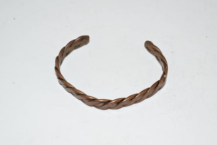 Vintage Copper Medical Bracelet 7 inches