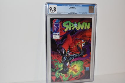 Spawn #1 (1992) Image CGC 9.8 White 1st Appearance of Spawn