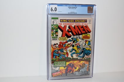 X-Men annual #1 CGC 6.0 graded marvel comic Jack Kirby