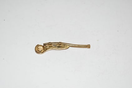 Vintage Sterling Silver military Brooch