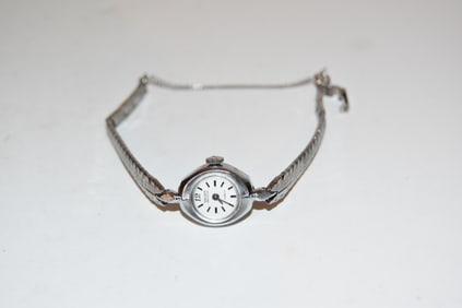 vintage gruen precision 17 jewels ladies watch working