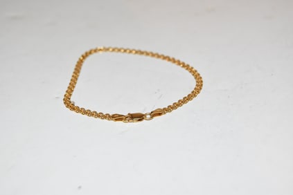 Vintage Sterling Silver Vermeal italy Bracelet 7"