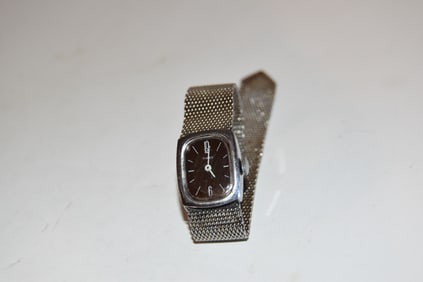 vintage timex brown dial mechanical watch women works
