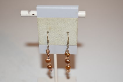 vintage sterling silver Swarovski earrings