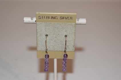 vintage sterling silver Swarovski earrings