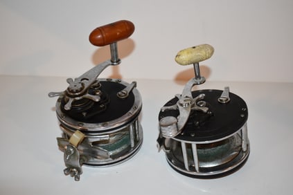 pair of vintage Peen Reels #349, #149