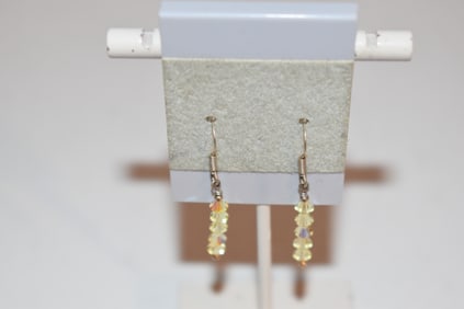 vintage sterling silver Swarovski earrings