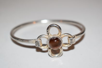 Vintage Sterling Silver mexico Bracelet 7"