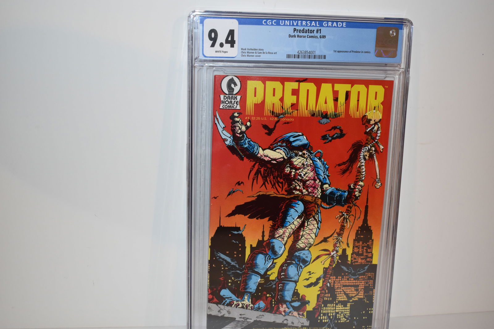 Predator 1 CGC 9.4 Dark Horse Comics 1989 1st appearance (1 of 3)