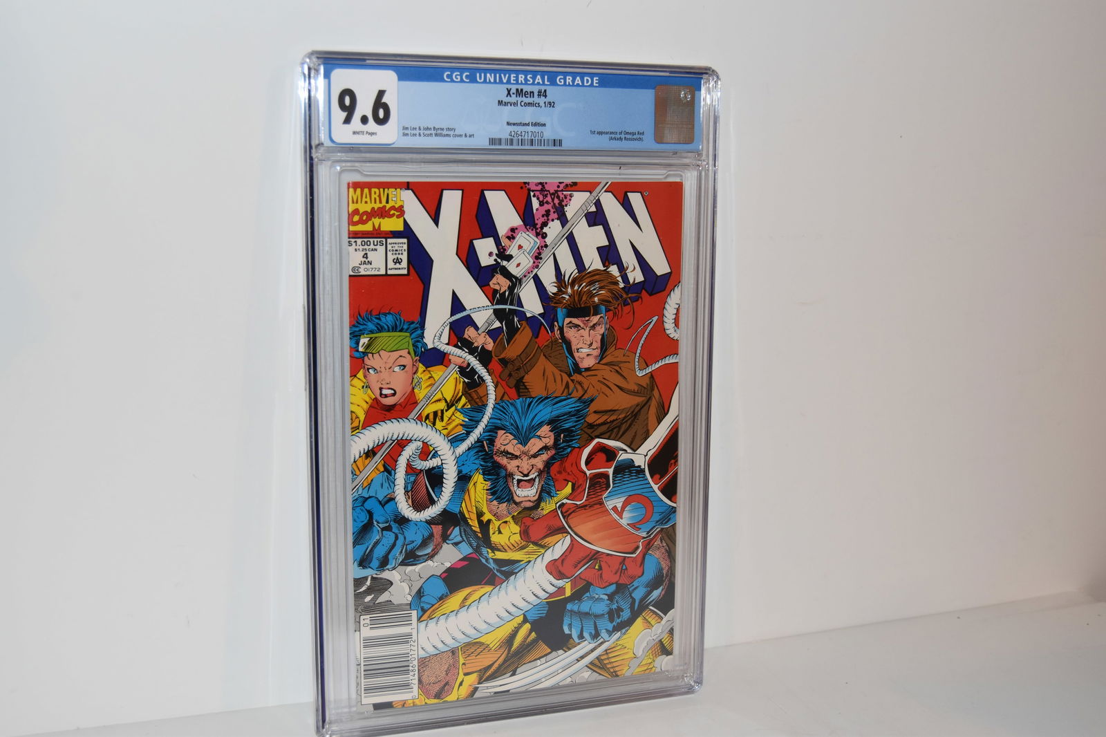 Marvel X-Men #4 (1st App. of Omega Red) Comic Book CGC Graded