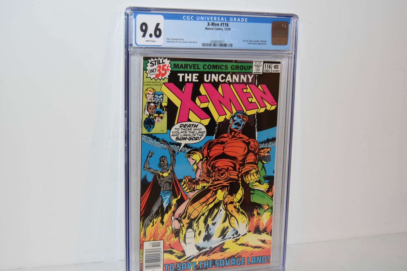 X-Men #116 CGC 9.6 White Pages Newsstand Uncanny Marvel 1978 (1 of 2)